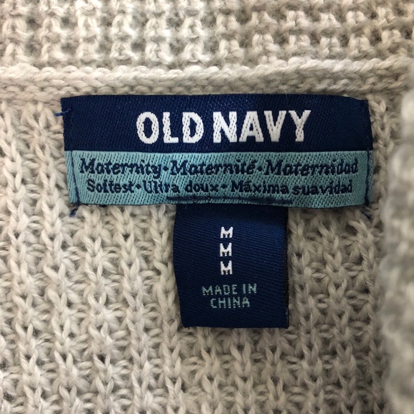 Old Navy Cozy Maternity Cowl Neck Sweater - Picture 4 of 5